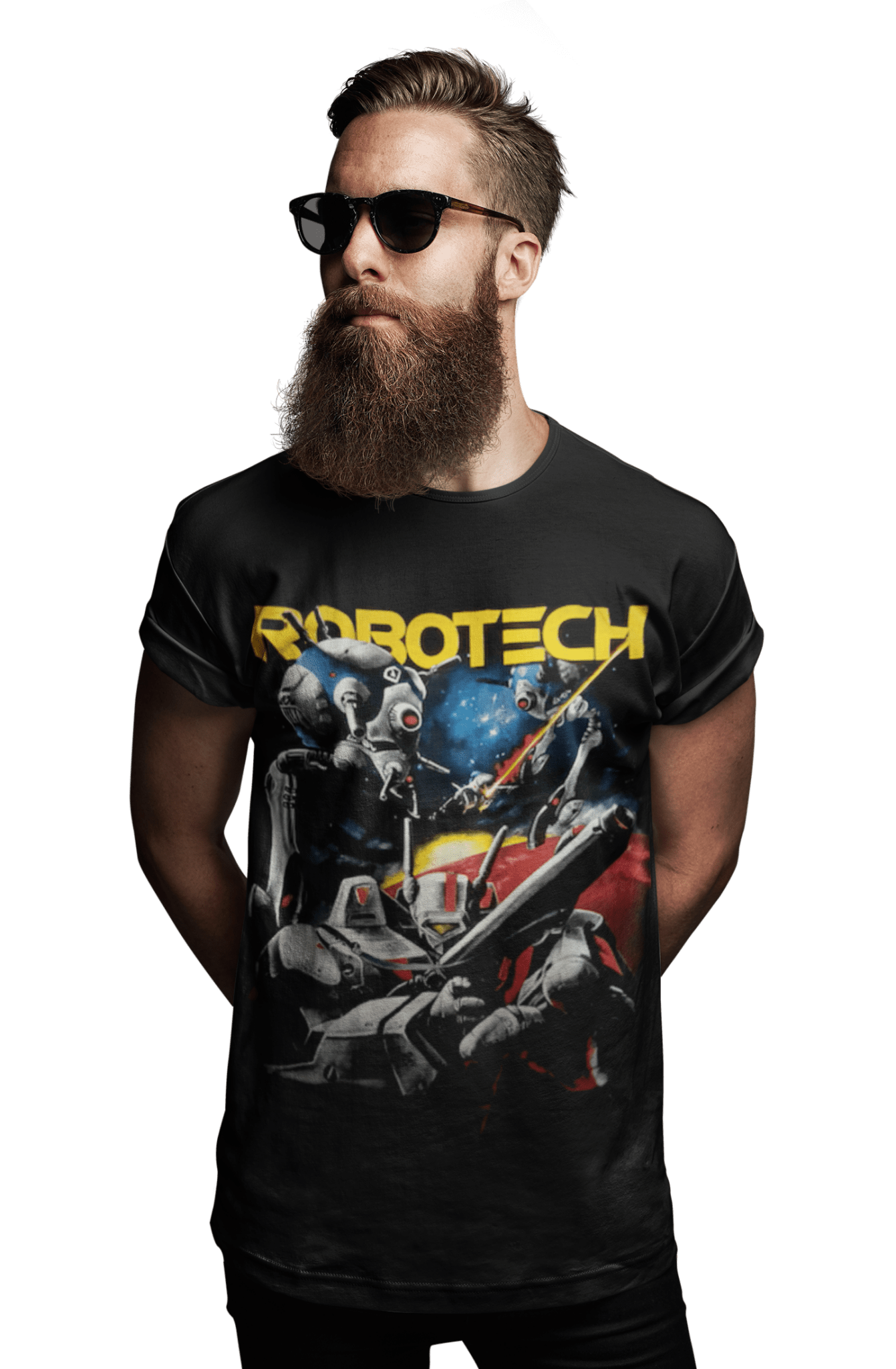 Polera Robotech Trio - amplitudmodulada