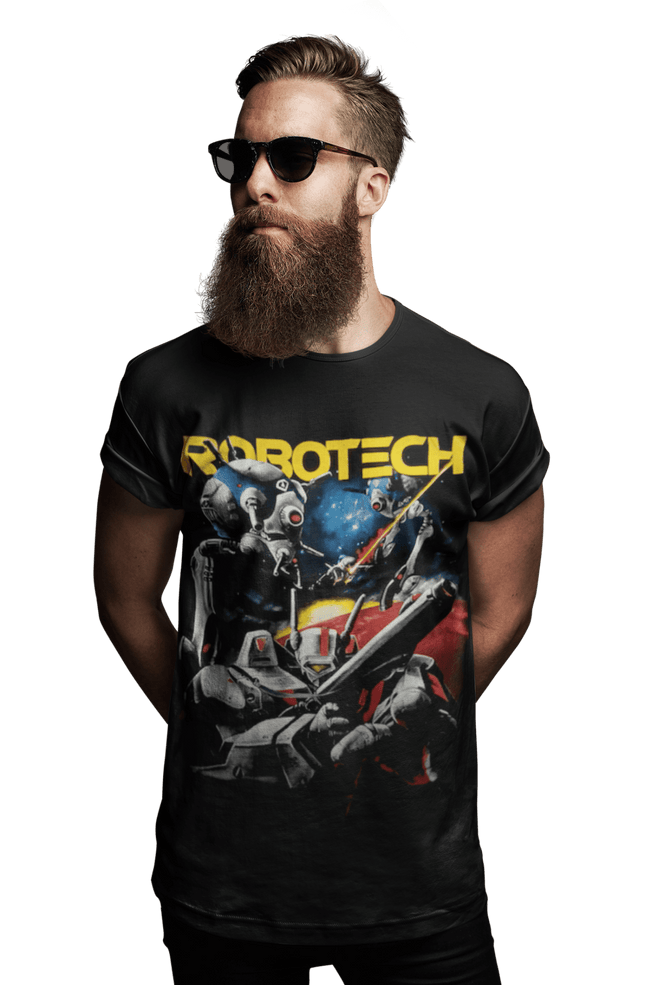 Polera Robotech Trio - amplitudmodulada