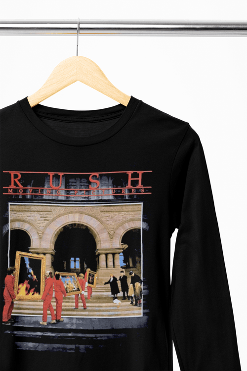 Polera Rush Moving Pictures Manga Larga - amplitudmodulada