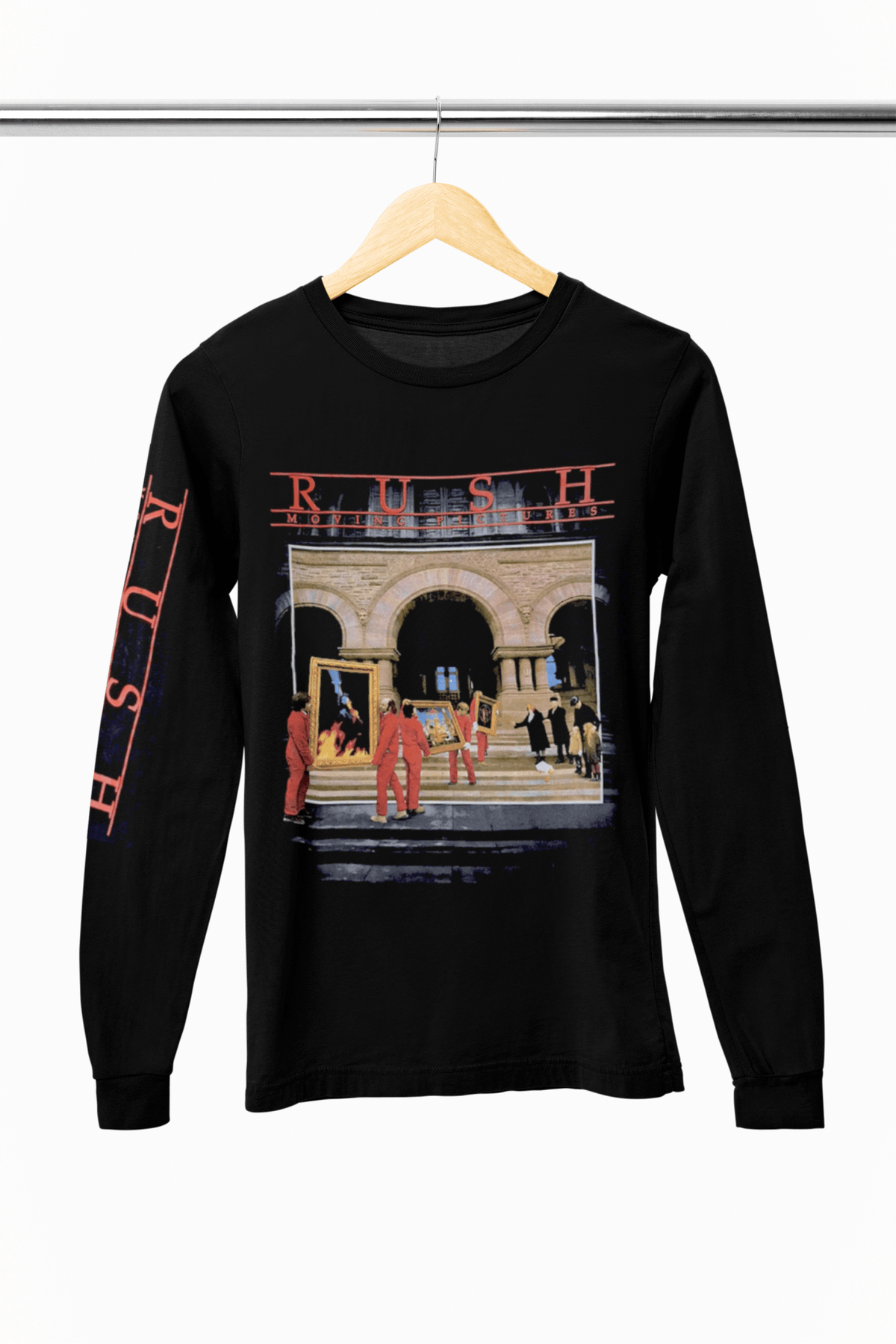 Polera Rush Moving Pictures Manga Larga - amplitudmodulada