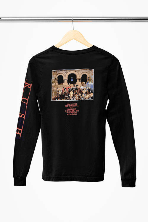 Polera Rush Moving Pictures Manga Larga - amplitudmodulada