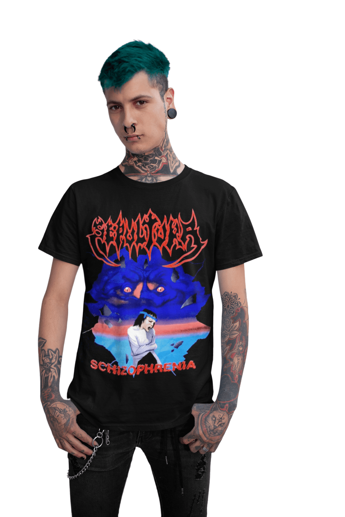 Polera Sepultura Schizophrenia - amplitudmodulada