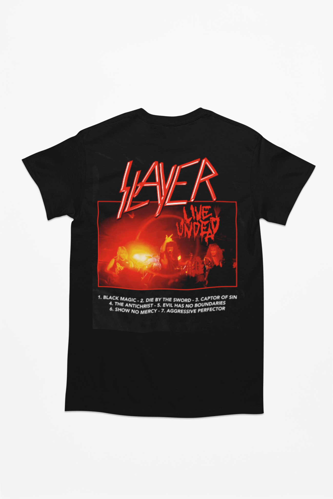 Polera SLAYER Live Undead - amplitudmodulada