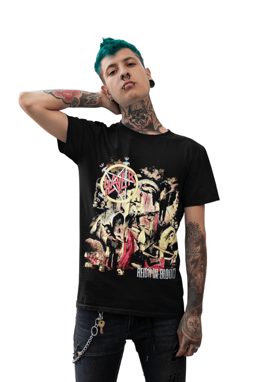 Polera SLAYER Reign in Blood - amplitudmodulada