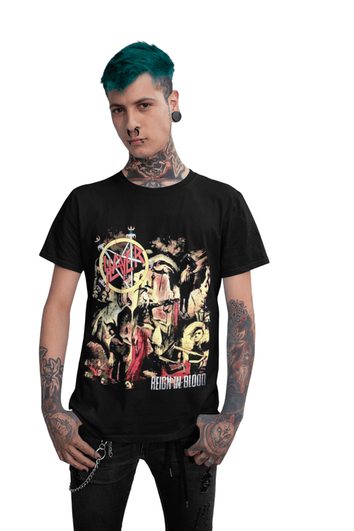 Polera SLAYER Reign in Blood - amplitudmodulada