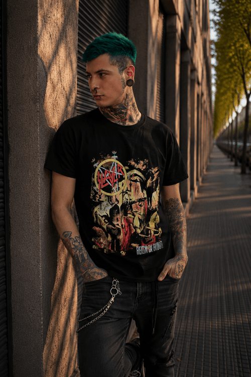 Polera SLAYER Reign in Blood - amplitudmodulada