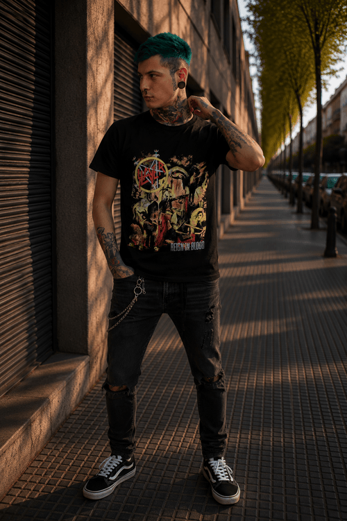 Polera SLAYER Reign in Blood - amplitudmodulada