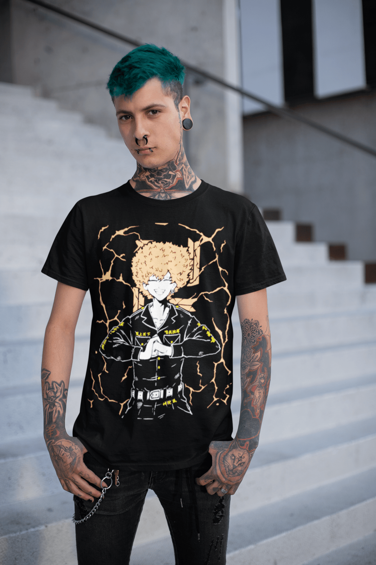 Polera Smiley Tokyo Revengers - amplitudmodulada
