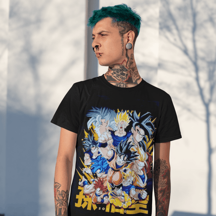 Polera Son goku - amplitudmodulada