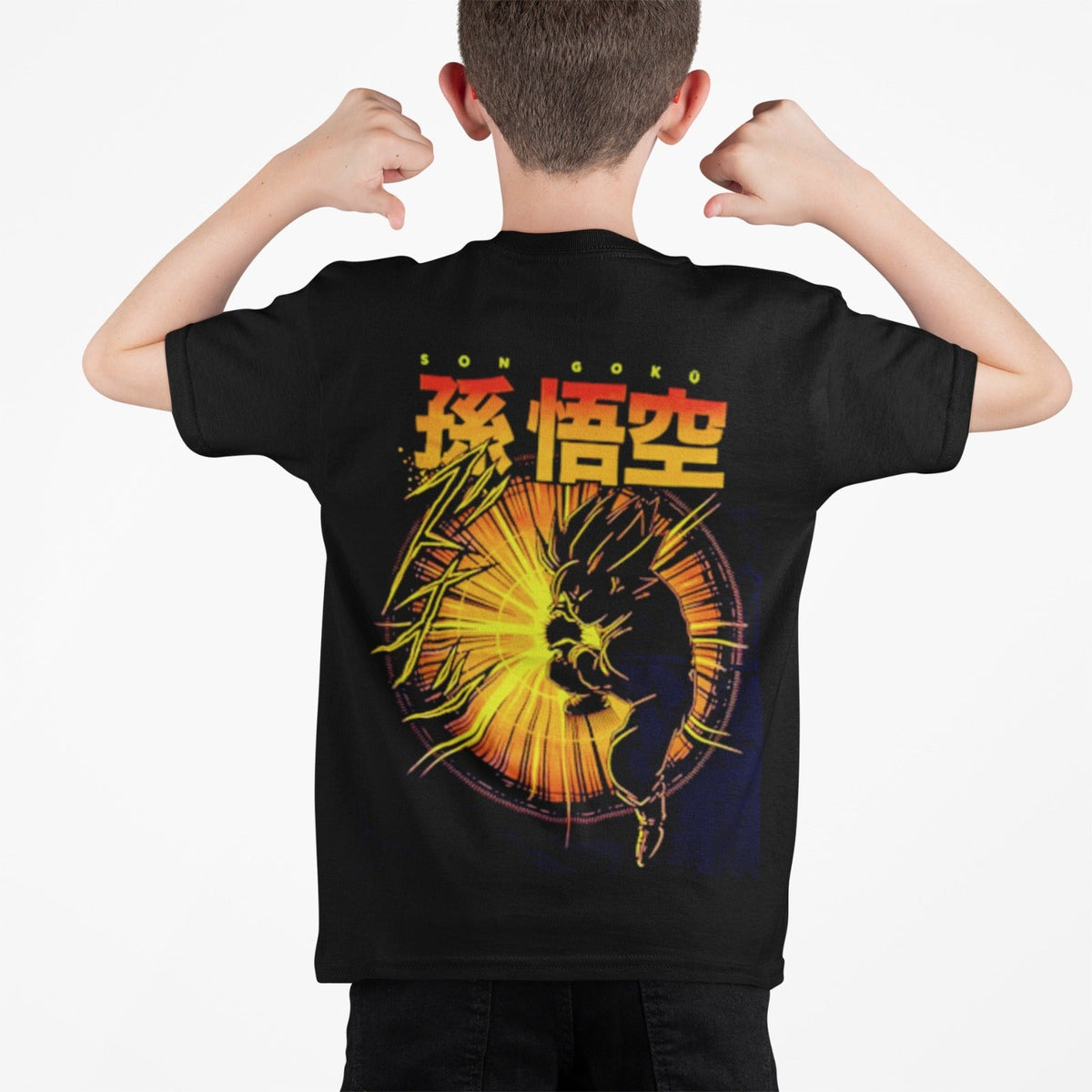 Polera Son Goku Dragon Ball KIDS - amplitudmodulada