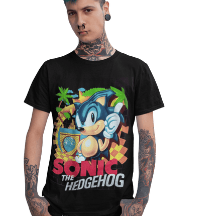 Polera Sonic the hedgehog - amplitudmodulada