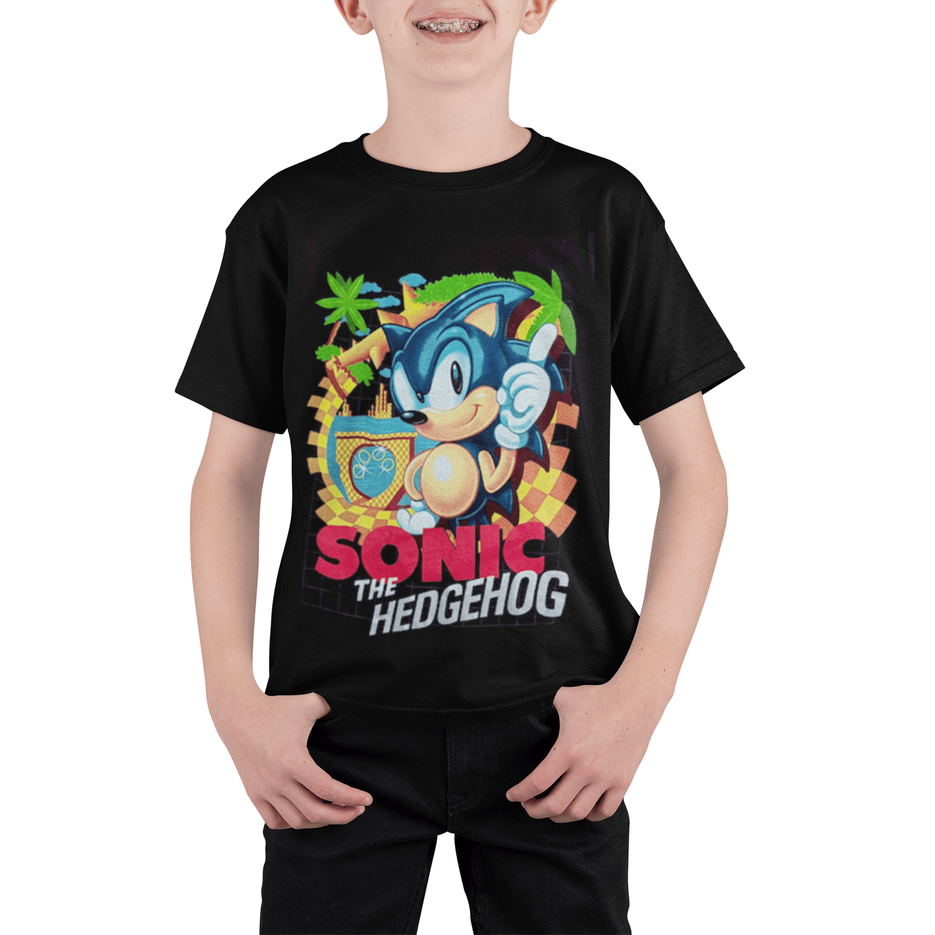 Polera Sonic the hedgehog - amplitudmodulada