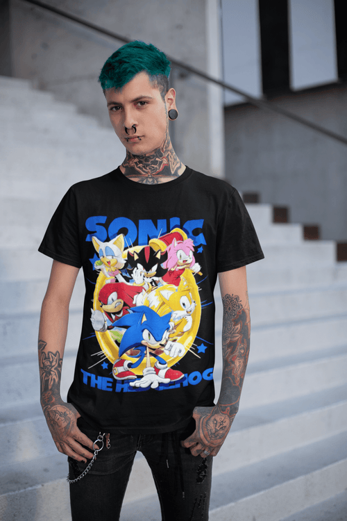 Polera Sonic Hedgehog - amplitudmodulada