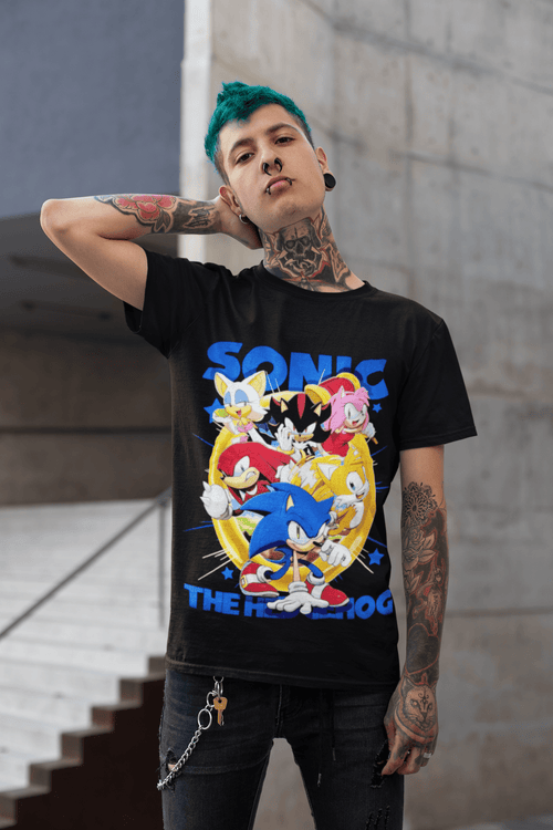 Polera Sonic Hedgehog - amplitudmodulada