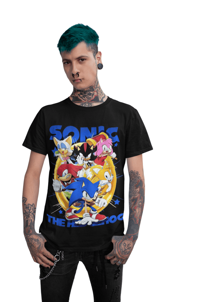 Polera Sonic Hedgehog - amplitudmodulada