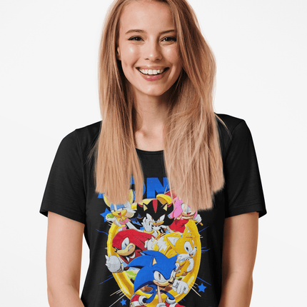 Polera Sonic Hedgehog - amplitudmodulada