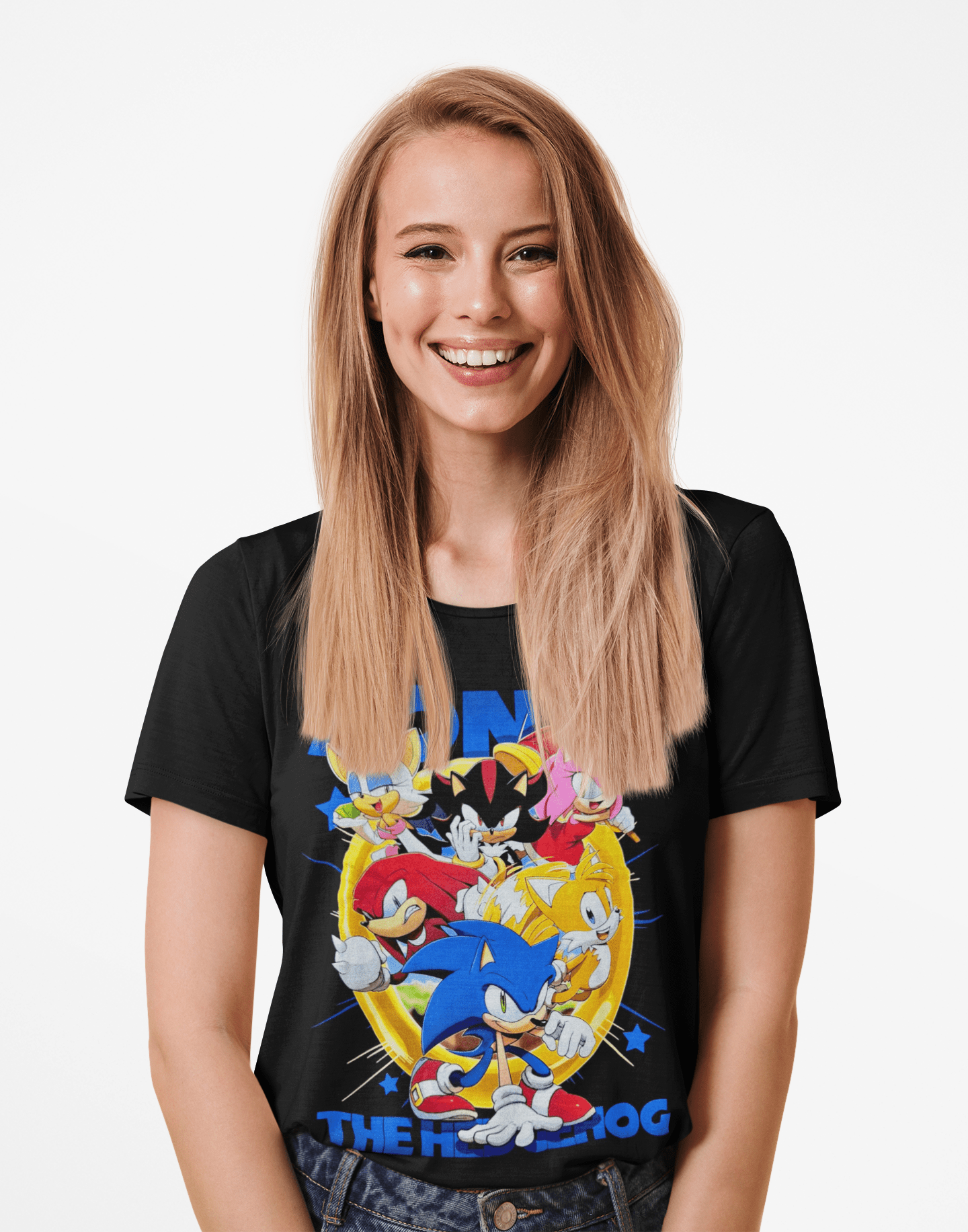 Polera Sonic Hedgehog - amplitudmodulada