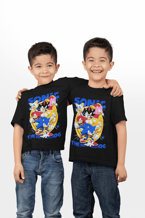 Polera Sonic Hedgehog KIDS - amplitudmodulada