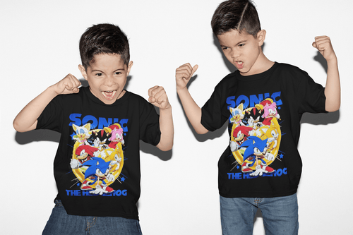 Polera Sonic Hedgehog KIDS - amplitudmodulada