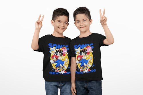 Polera Sonic Hedgehog KIDS - amplitudmodulada
