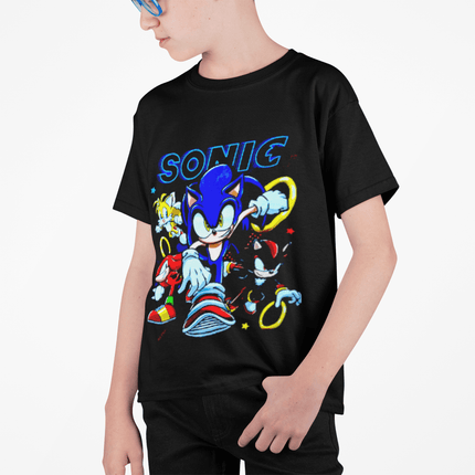 Polera Sonic Shadow KIDS - amplitudmodulada