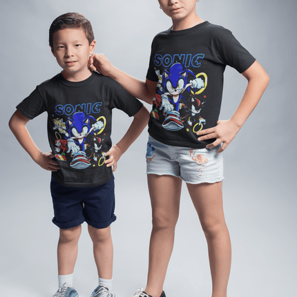 Polera Sonic Shadow KIDS - amplitudmodulada