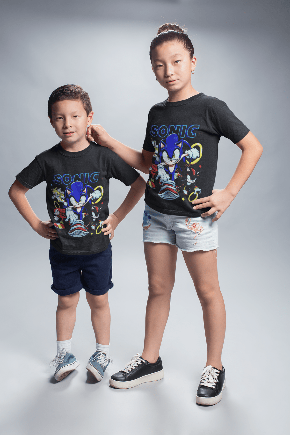 Polera Sonic Shadow KIDS - amplitudmodulada