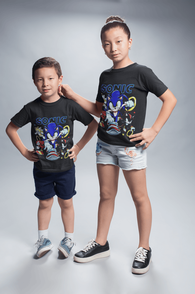 Polera Sonic Shadow KIDS - amplitudmodulada