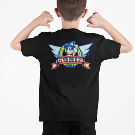Polera Sonic the hedgehog KIDS - amplitudmodulada