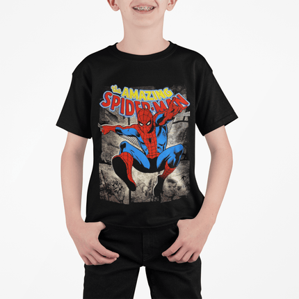 Polera Spiderman Comic KIDS - amplitudmodulada