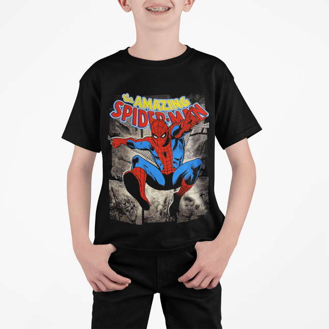 Polera Spiderman Comic KIDS - amplitudmodulada