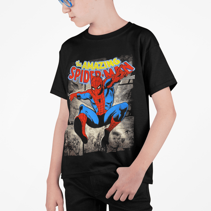Polera Spiderman Comic KIDS - amplitudmodulada