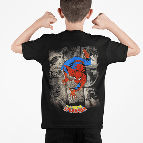 Polera Spiderman Comic KIDS - amplitudmodulada