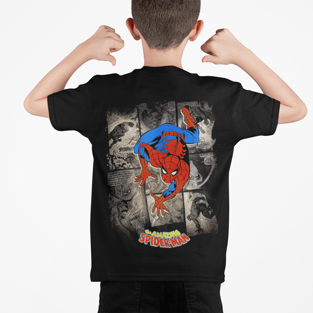 Polera Spiderman Comic KIDS - amplitudmodulada