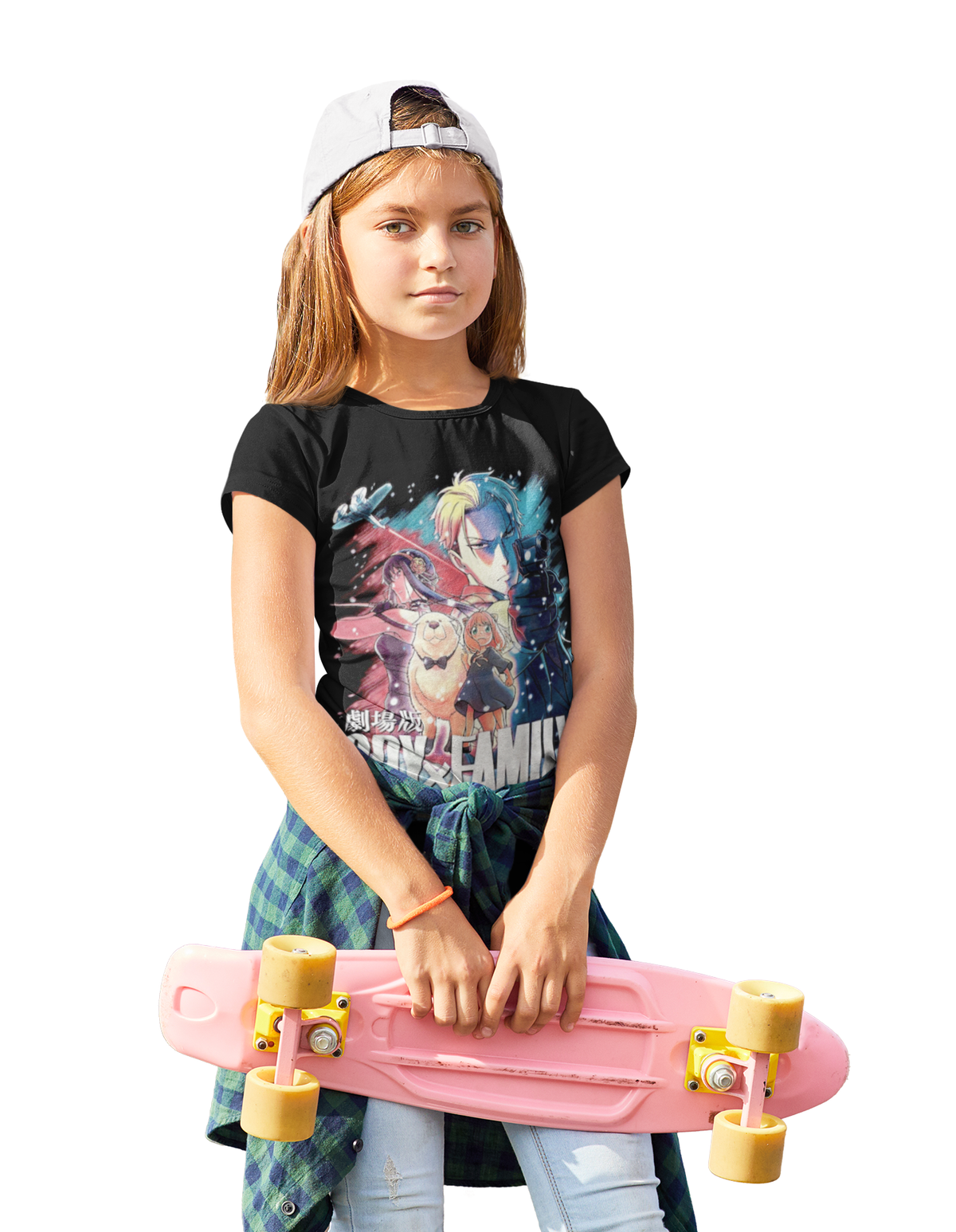 Polera Spy X Family White Code KIDS - amplitudmodulada