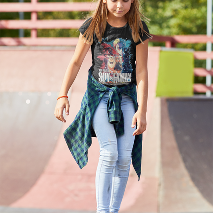 Polera Spy X Family White Code KIDS - amplitudmodulada