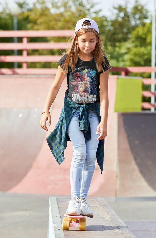 Polera Spy X Family White Code KIDS - amplitudmodulada