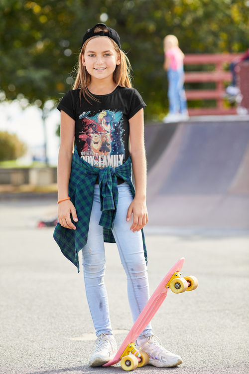 Polera Spy X Family White Code KIDS - amplitudmodulada