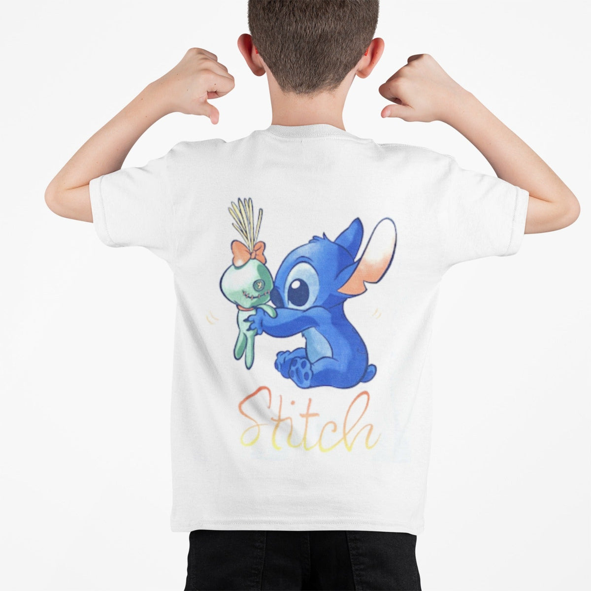 Polera Stitch Acuarela KIDS - amplitudmodulada