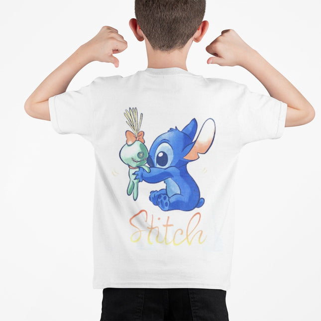 Polera Stitch Acuarela KIDS - amplitudmodulada