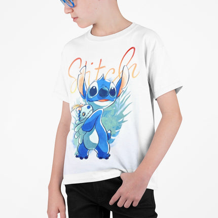 Polera Stitch Acuarela KIDS - amplitudmodulada