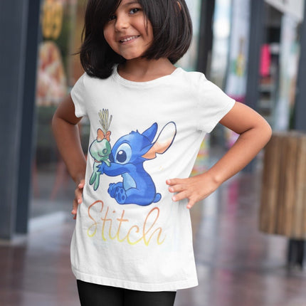 Polera Stitch Acuarela KIDS - amplitudmodulada