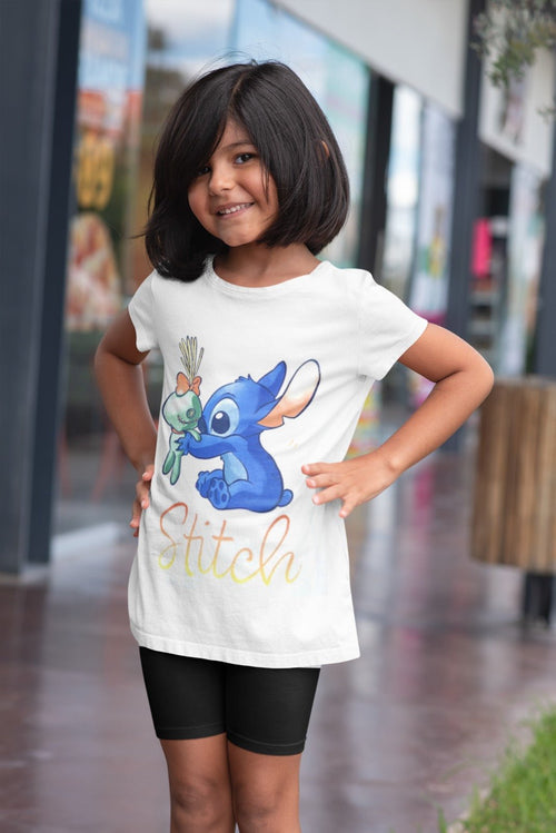 Polera Stitch Acuarela KIDS - amplitudmodulada