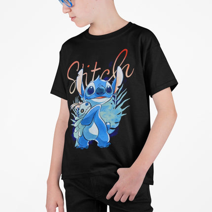 Polera Stitch Acuarela KIDS - amplitudmodulada