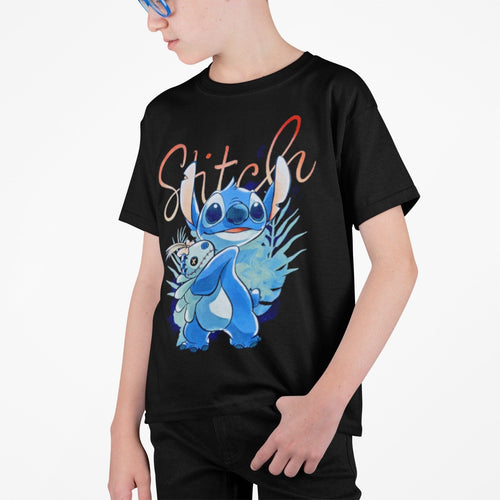 Polera Stitch Acuarela KIDS - amplitudmodulada