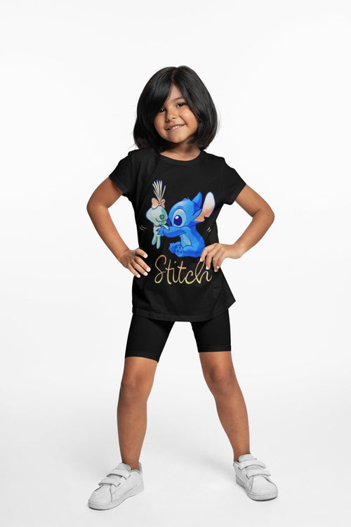 Polera Stitch Acuarela KIDS - amplitudmodulada
