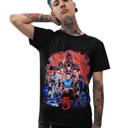 Polera Stranger Things 5 (V - 2) - amplitudmodulada