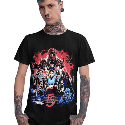 Polera stranger things 5 - amplitudmodulada