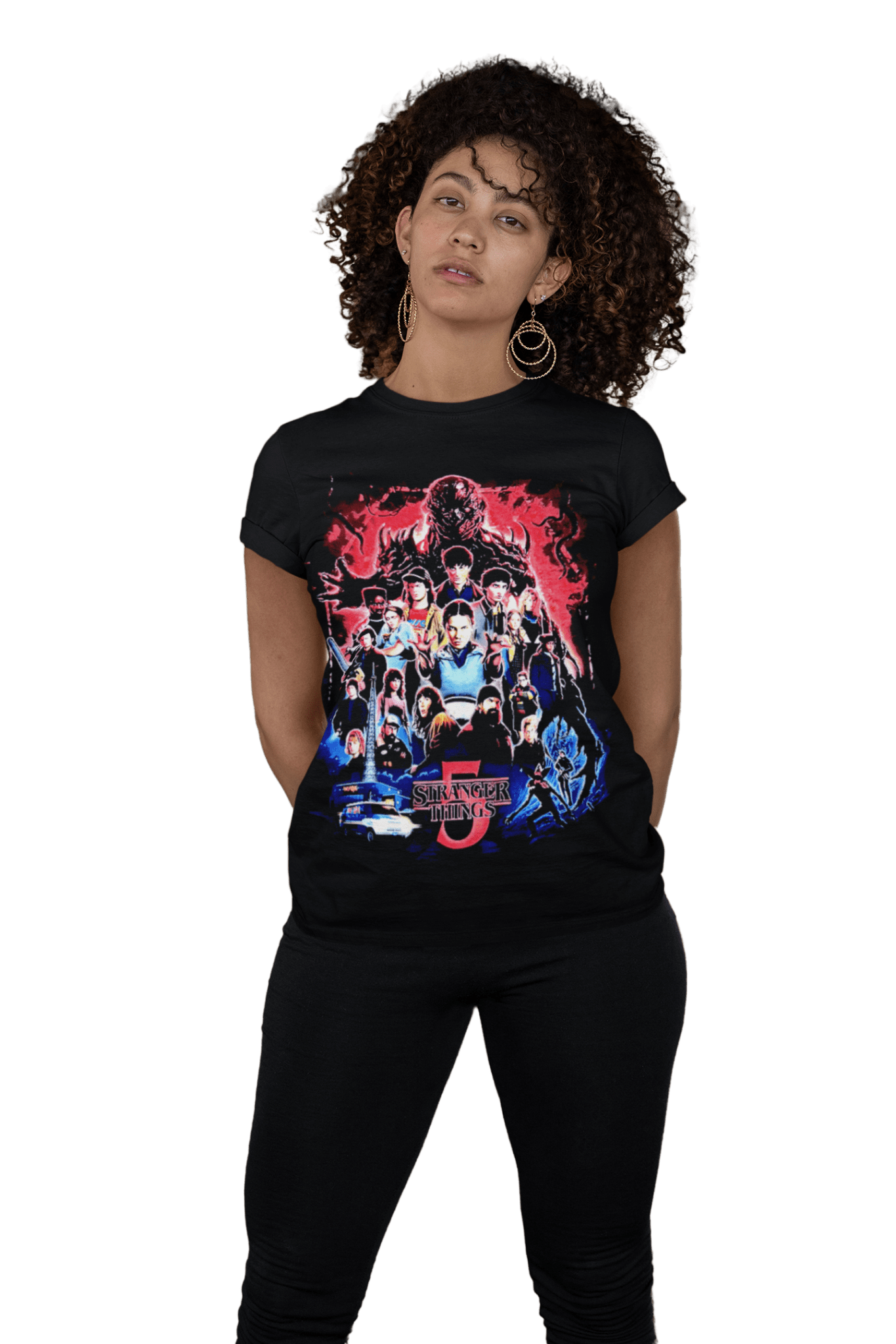 Polera stranger things 5 - amplitudmodulada
