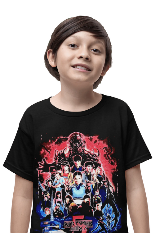 Polera stranger things 5 - amplitudmodulada